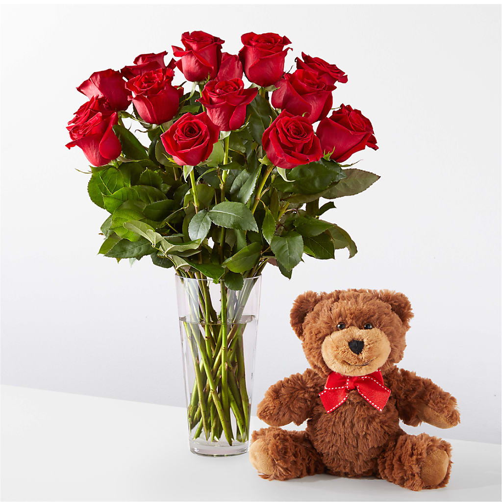 Romantic Long Stem Red Rose Bouquet Bundles – CHARLY'S FLOWERS, San Jose CA