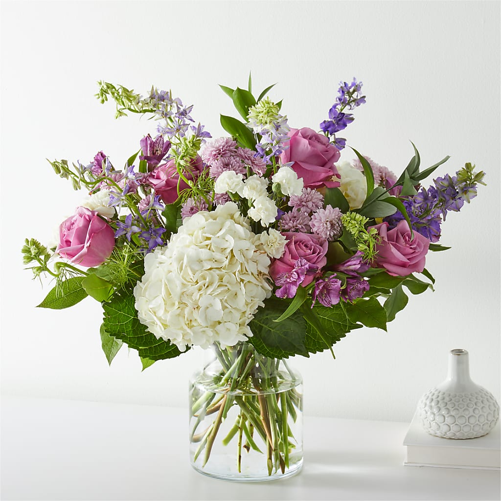 Violet Caress Bouquet – CHARLY'S FLOWERS, San Jose CA