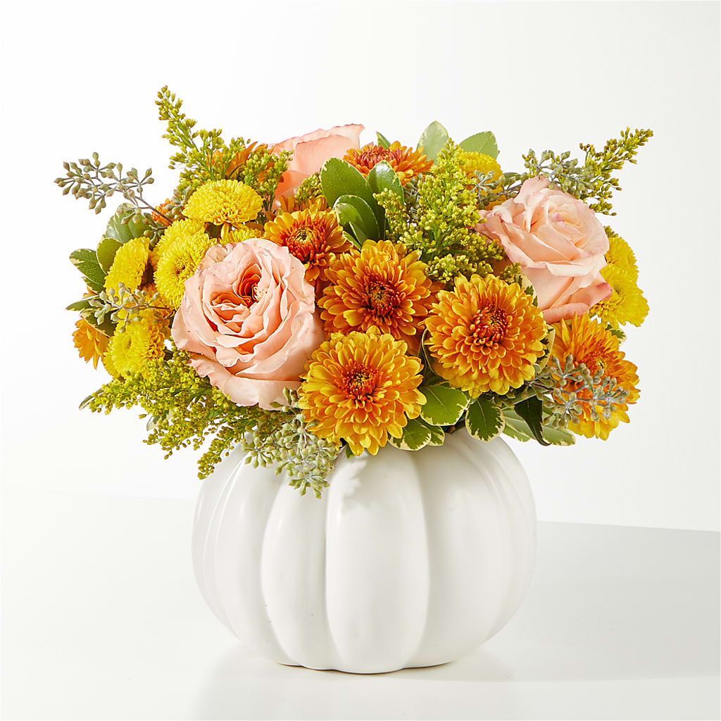 Peachy Pumpkin – CHARLY'S FLOWERS, San Jose CA