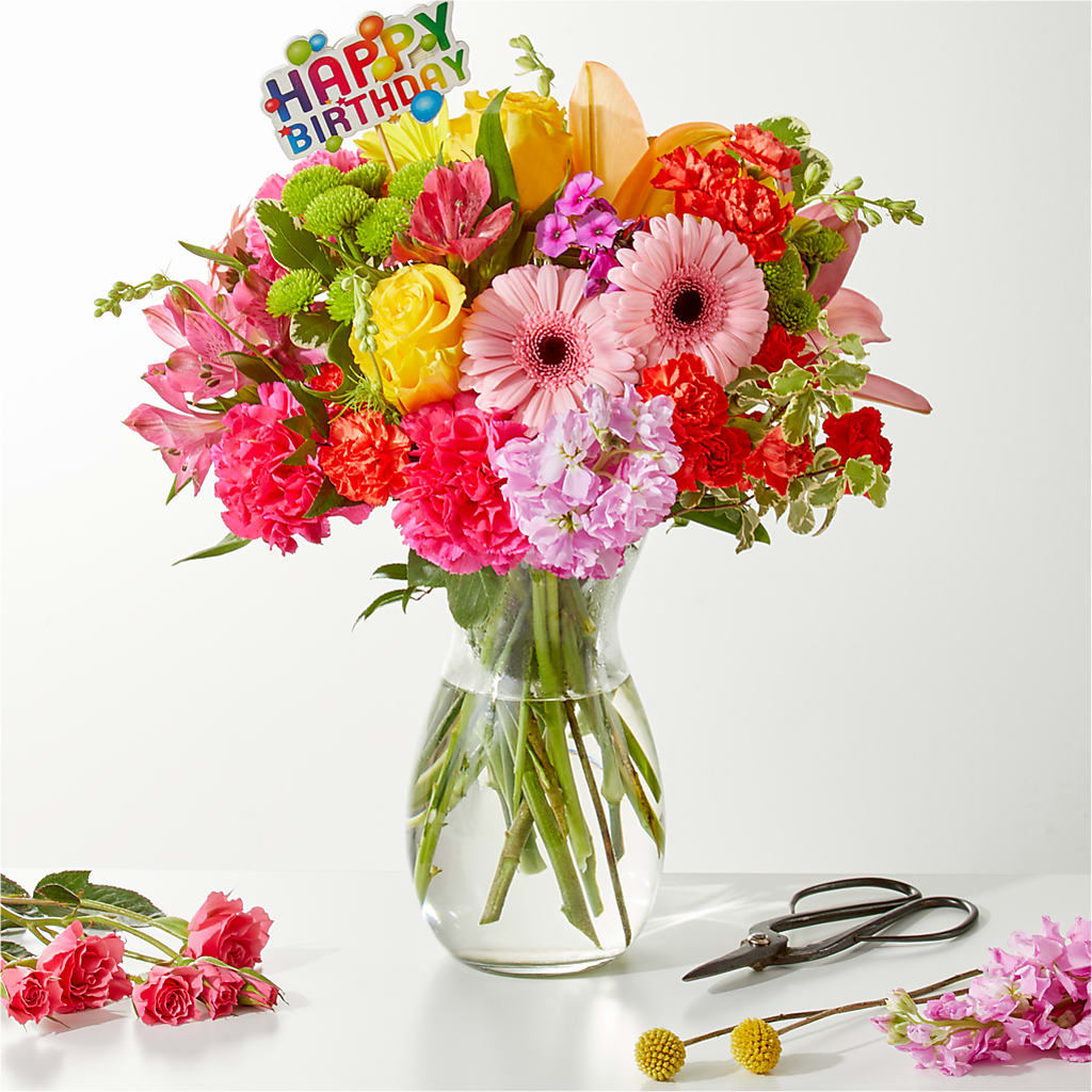 Cue the Confetti - A Florist Original – CHARLY'S FLOWERS, San Jose CA