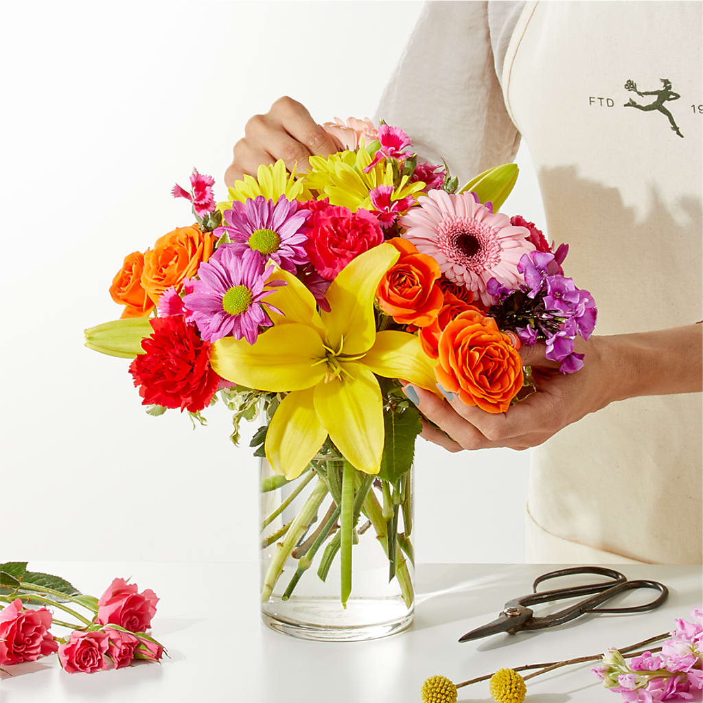 Cue the Confetti - A Florist Original – CHARLY'S FLOWERS, San Jose CA
