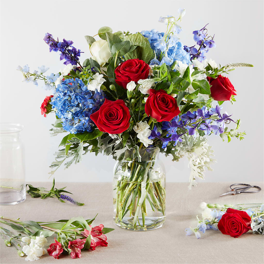 Star Spangled - A Florist Original – CHARLY'S FLOWERS, San Jose CA