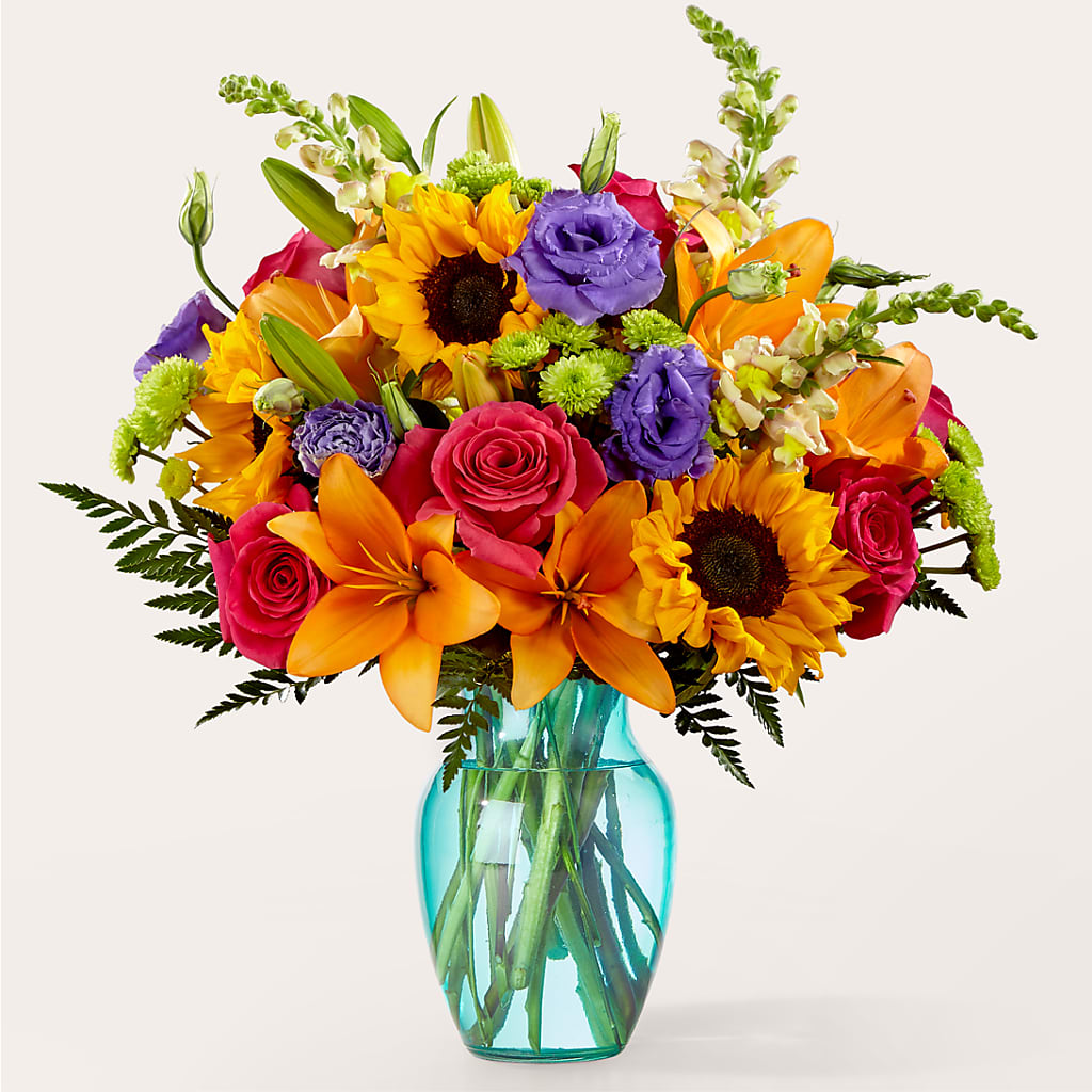 Double Rainbow Bouquet – CHARLY'S FLOWERS, San Jose CA