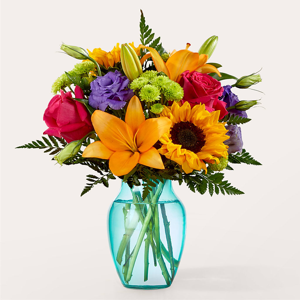 Double Rainbow Bouquet – CHARLY'S FLOWERS, San Jose CA