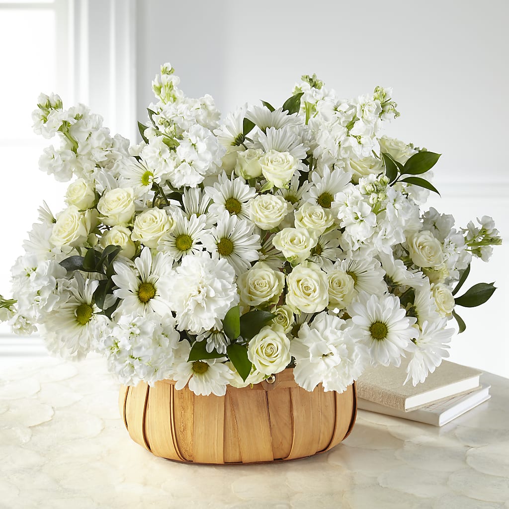 Graceful Garden Basket – CHARLY'S FLOWERS, San Jose CA