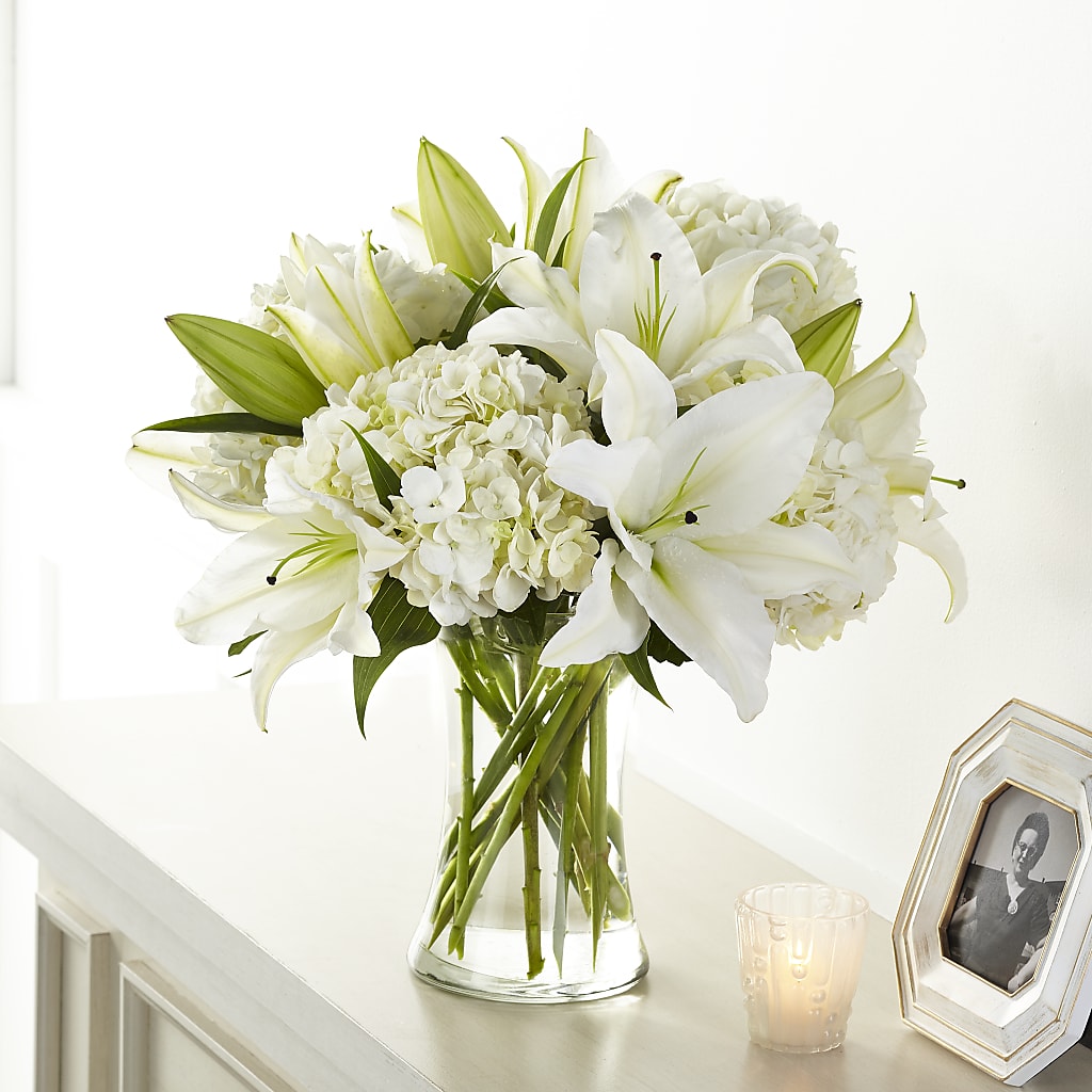 Compassionate Lily Bouquet – CHARLY'S FLOWERS, San Jose CA