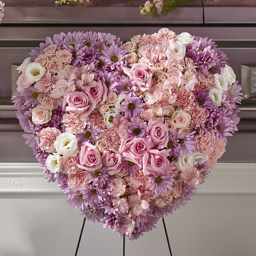 Heaven's Light Heart – CHARLY'S FLOWERS, San Jose CA