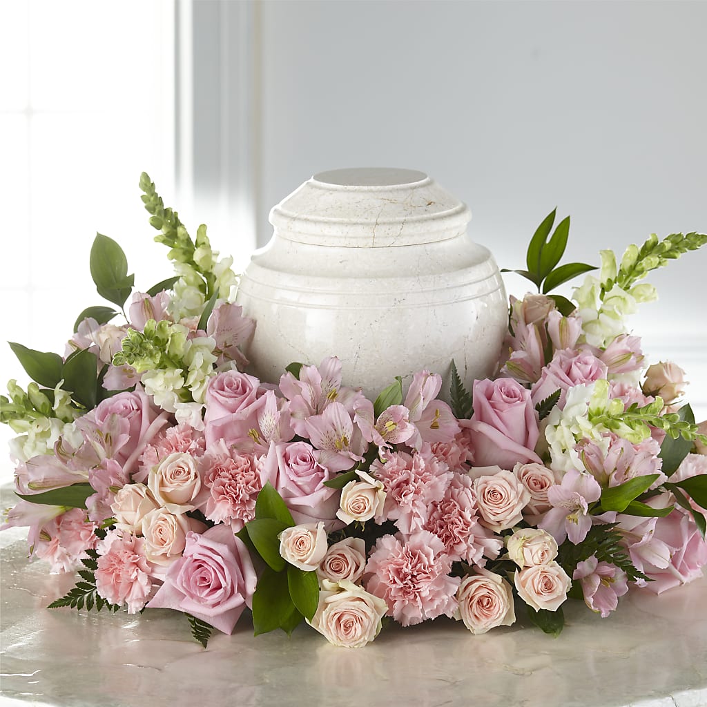 Blooms of Hope Cremation Adornment – CHARLY'S FLOWERS, San Jose CA