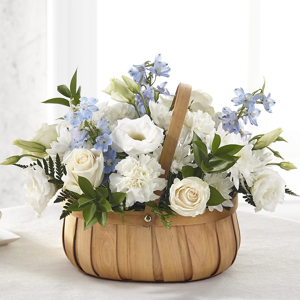 Sincerely Heartfelt Basket – CHARLY'S FLOWERS, San Jose CA