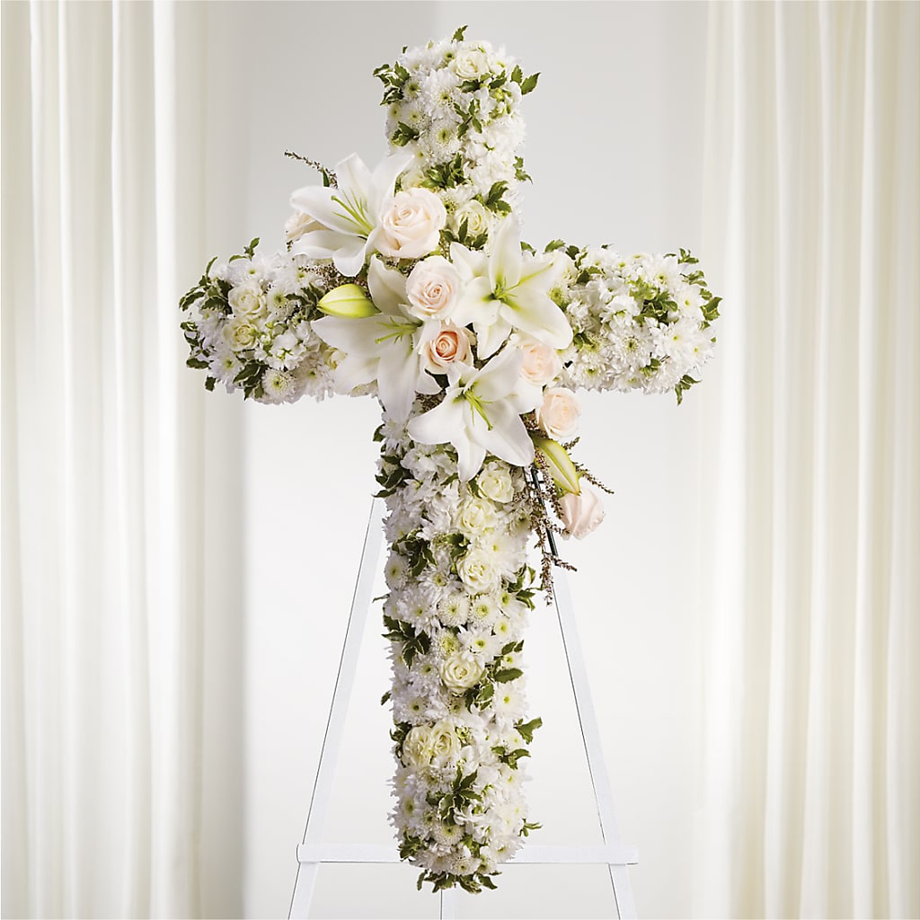 Spiritual Guidance Standing Spray – CHARLY'S FLOWERS, San Jose CA