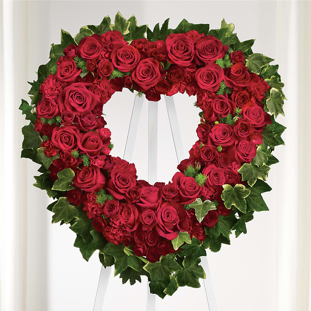 Wholehearted Standing Spray – CHARLY'S FLOWERS, San Jose CA