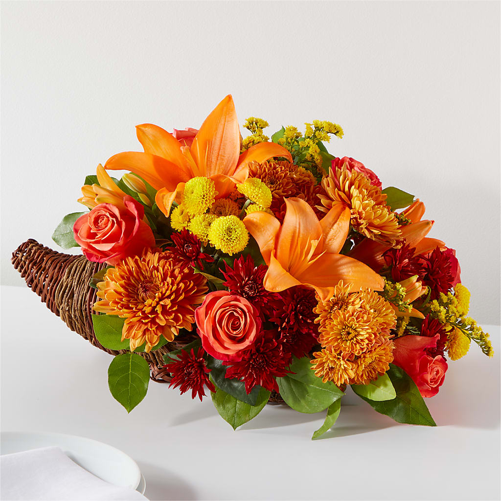 Bouquet of Blessings Cornucopia – CHARLY'S FLOWERS, San Jose CA