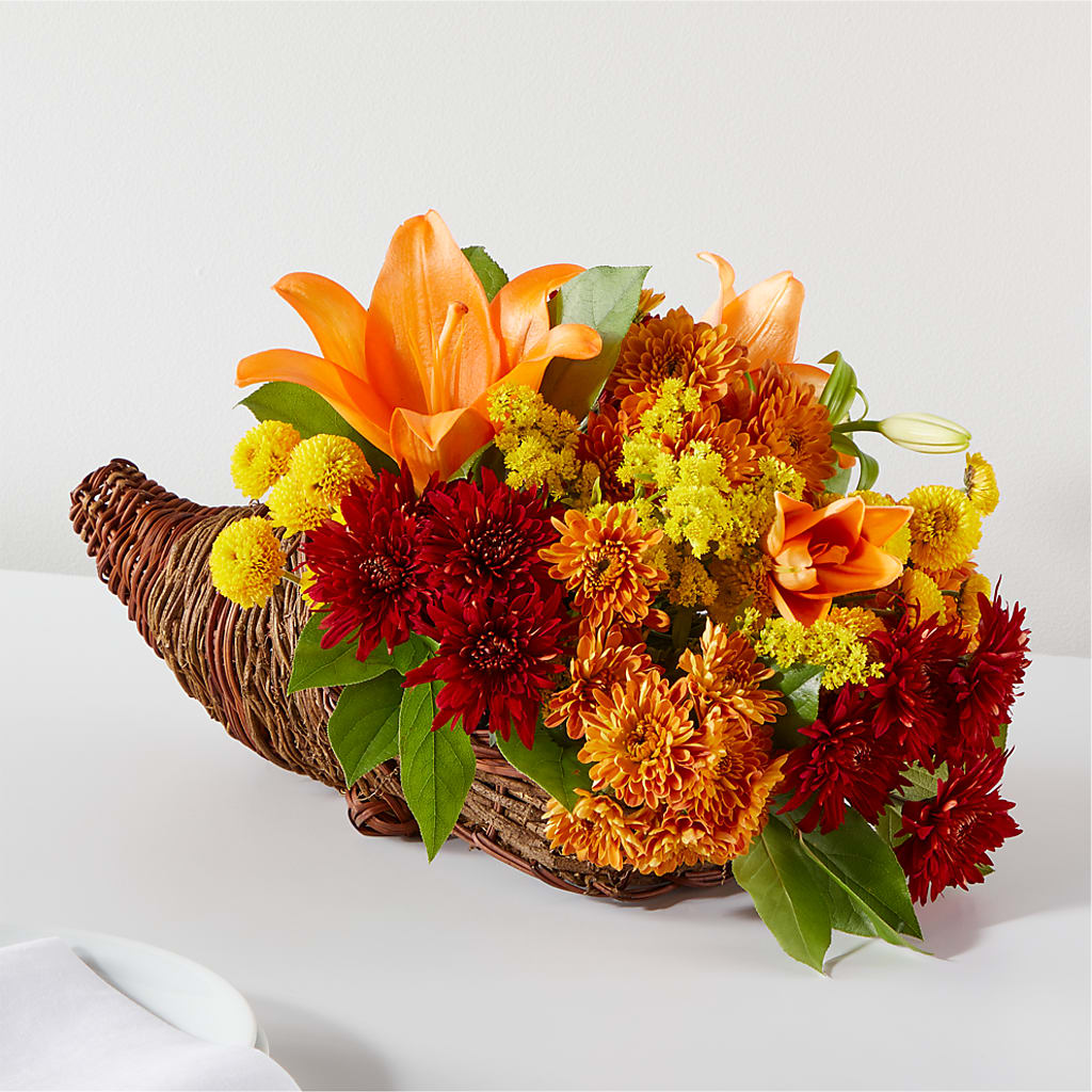 Bouquet of Blessings Cornucopia – CHARLY'S FLOWERS, San Jose CA