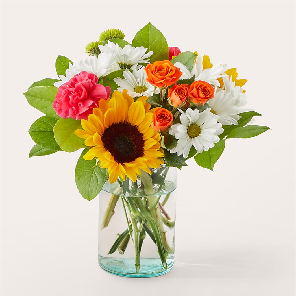 Sun-drenched Blooms Bouquet – CHARLY'S FLOWERS, San Jose CA
