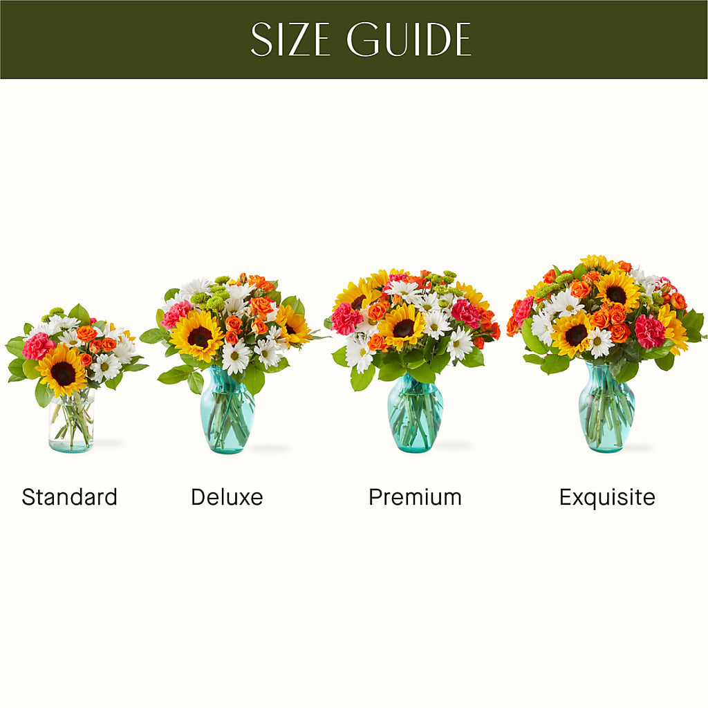 Sun-drenched Blooms Bouquet – CHARLY'S FLOWERS, San Jose CA