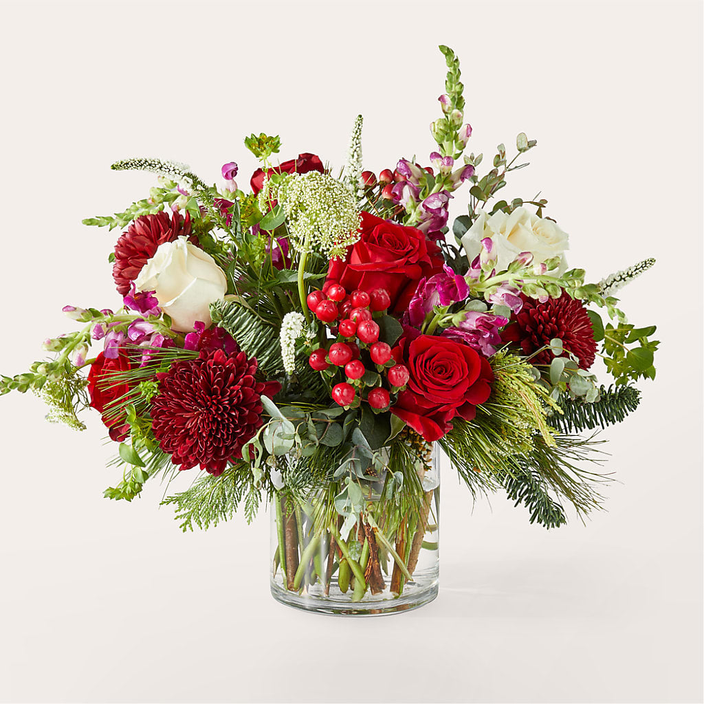 Cranberry Fizz Bouquet – CHARLY'S FLOWERS, San Jose CA