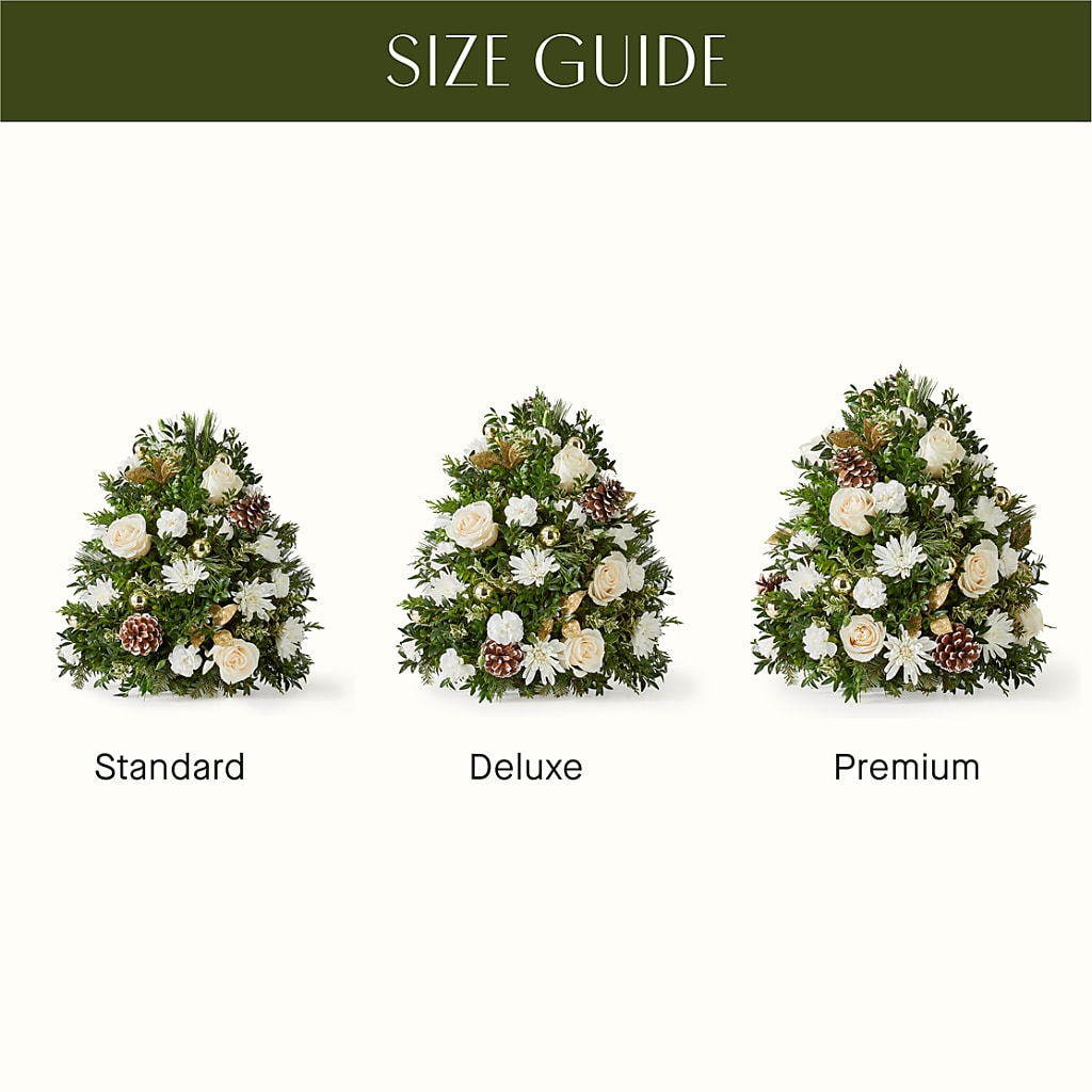 Snowed In Tree – CHARLY'S FLOWERS, San Jose CA