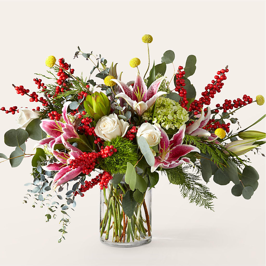Berry & Bright Bouquet – CHARLY'S FLOWERS, San Jose CA