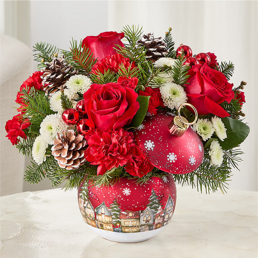 Christmas Carols Ornament – CHARLY'S FLOWERS, San Jose CA