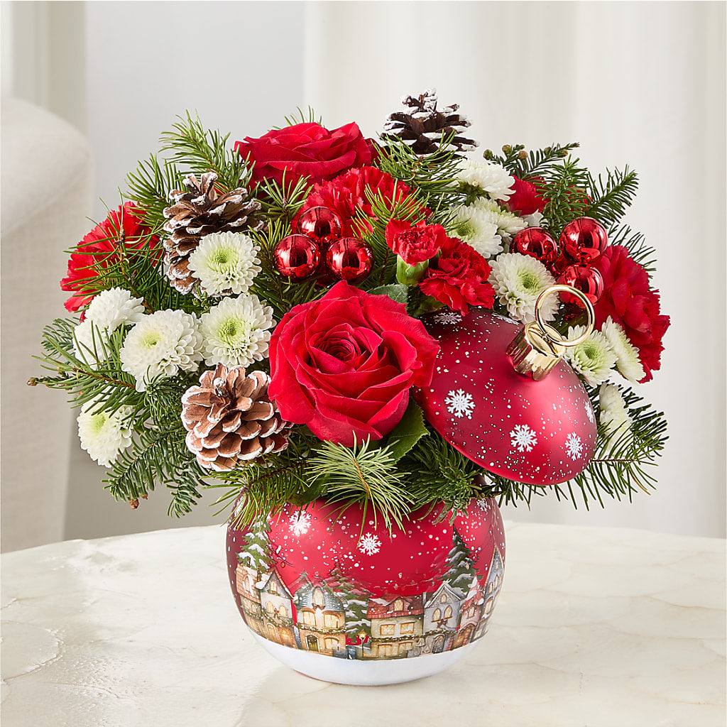 Christmas Carols Ornament – CHARLY'S FLOWERS, San Jose CA