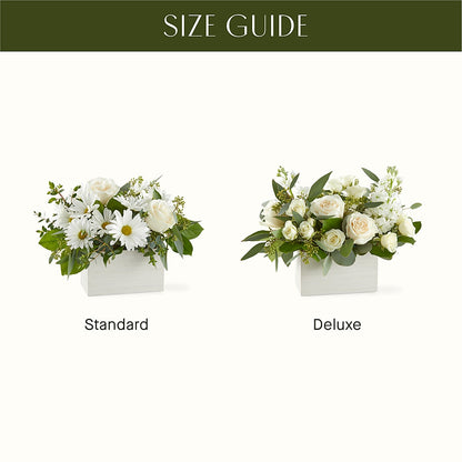 Fresh Linen Box Bouquet – CHARLY'S FLOWERS, San Jose CA