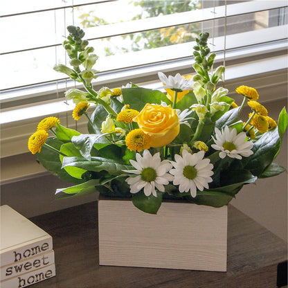 Sun Salutation Box Bouquet – CHARLY'S FLOWERS, San Jose CA