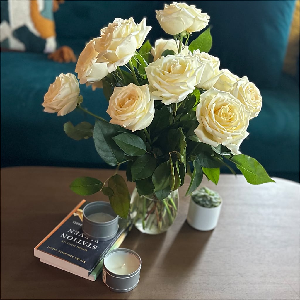 Long Stem Yellow Rose Bouquet – CHARLY'S FLOWERS, San Jose CA
