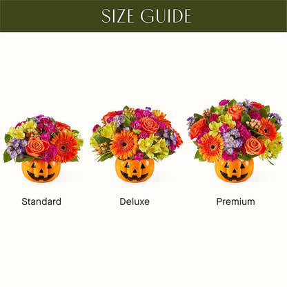 Tricks & Treats Pumpkin – CHARLY'S FLOWERS, San Jose CA