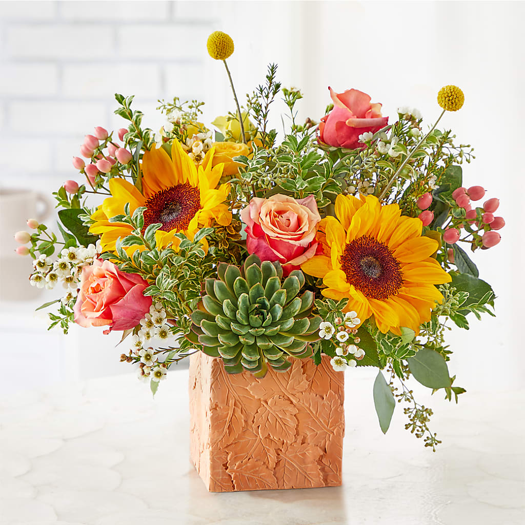 Sunflower Season Bouquet – CHARLY'S FLOWERS, San Jose CA