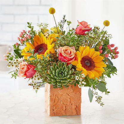 Sunflower Season Bouquet – CHARLY'S FLOWERS, San Jose CA