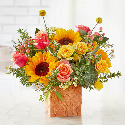 Sunflower Season Bouquet – CHARLY'S FLOWERS, San Jose CA