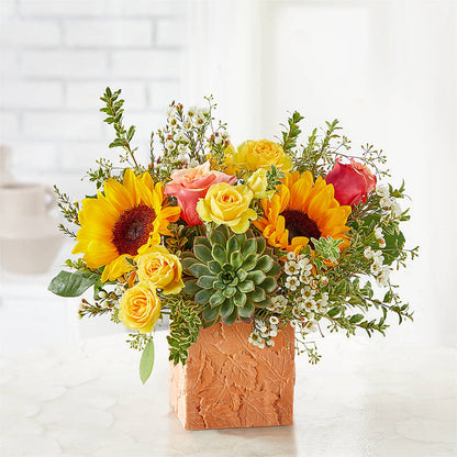 Sunflower Season Bouquet – CHARLY'S FLOWERS, San Jose CA