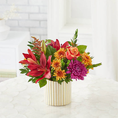 Burgundy Landscape Bouquet – CHARLY'S FLOWERS, San Jose CA
