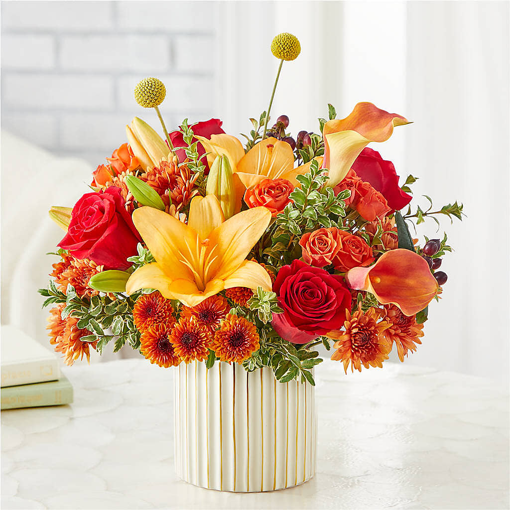 Scarlet Skies Bouquet – CHARLY'S FLOWERS, San Jose CA
