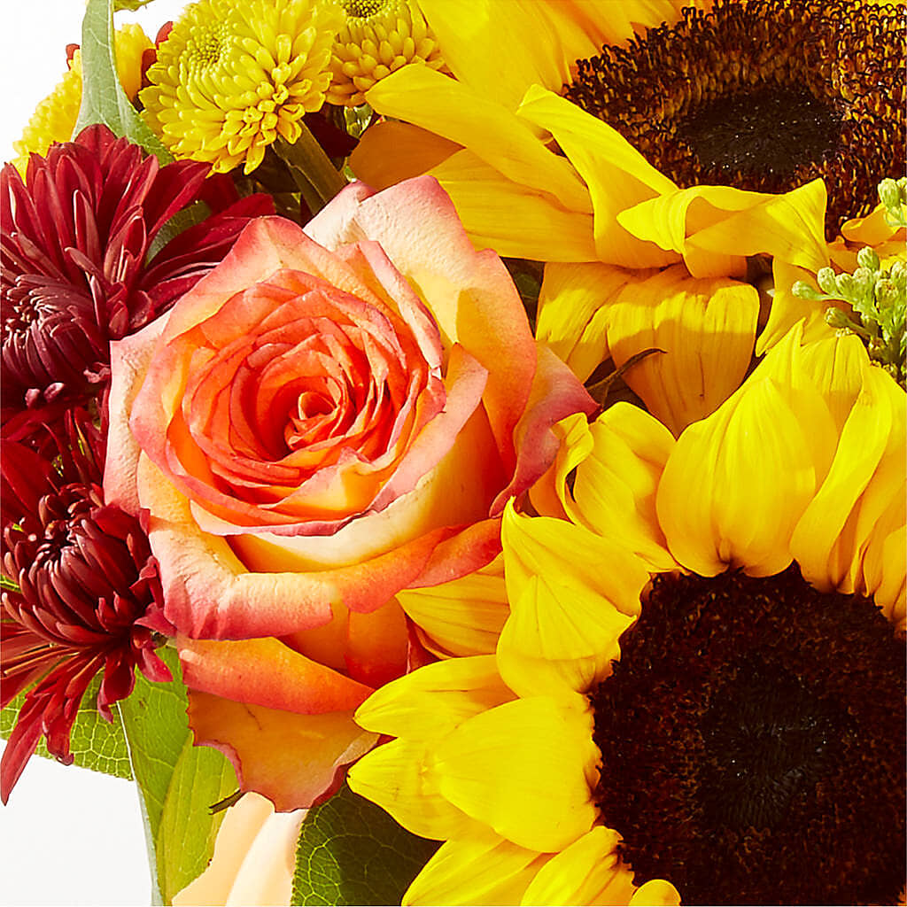 Golden Gourd Pumpkin Bouquet – CHARLY'S FLOWERS, San Jose CA