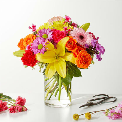 Cue the Confetti - A Florist Original – CHARLY'S FLOWERS, San Jose CA