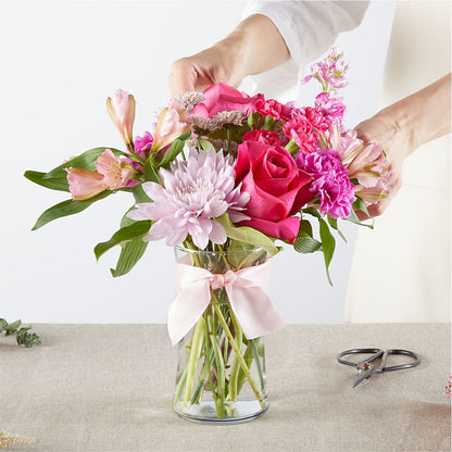 Pink Ribbon - A Florist Original – CHARLY'S FLOWERS, San Jose CA