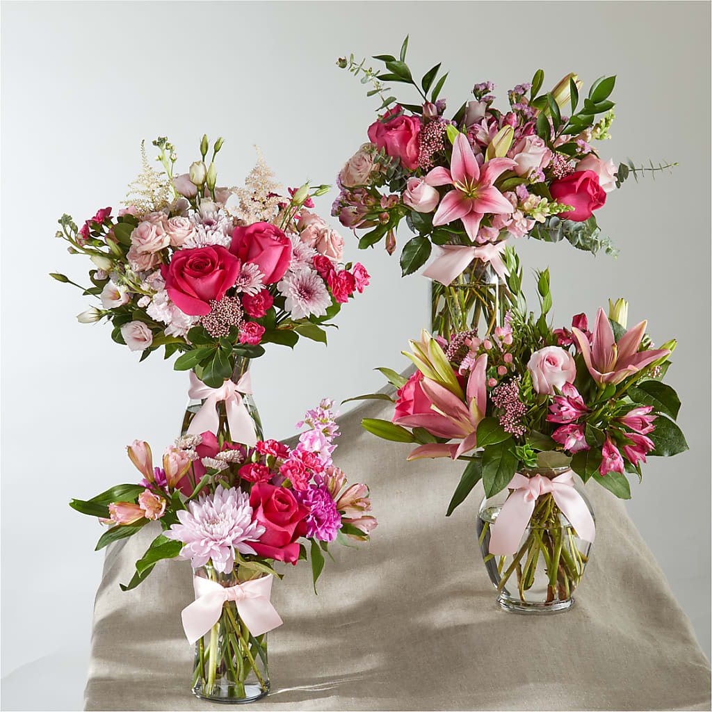 Pink Ribbon - A Florist Original – CHARLY'S FLOWERS, San Jose CA