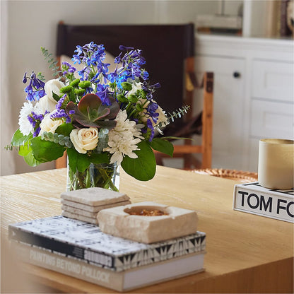 Cerulean Waves Bouquet – CHARLY'S FLOWERS, San Jose CA