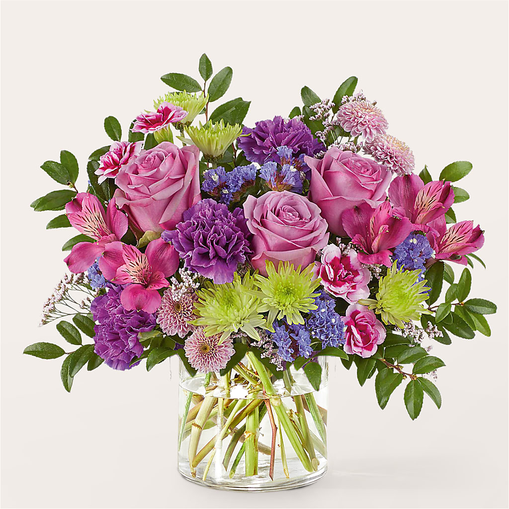 Glass Half Full Bouquet – CHARLY'S FLOWERS, San Jose CA