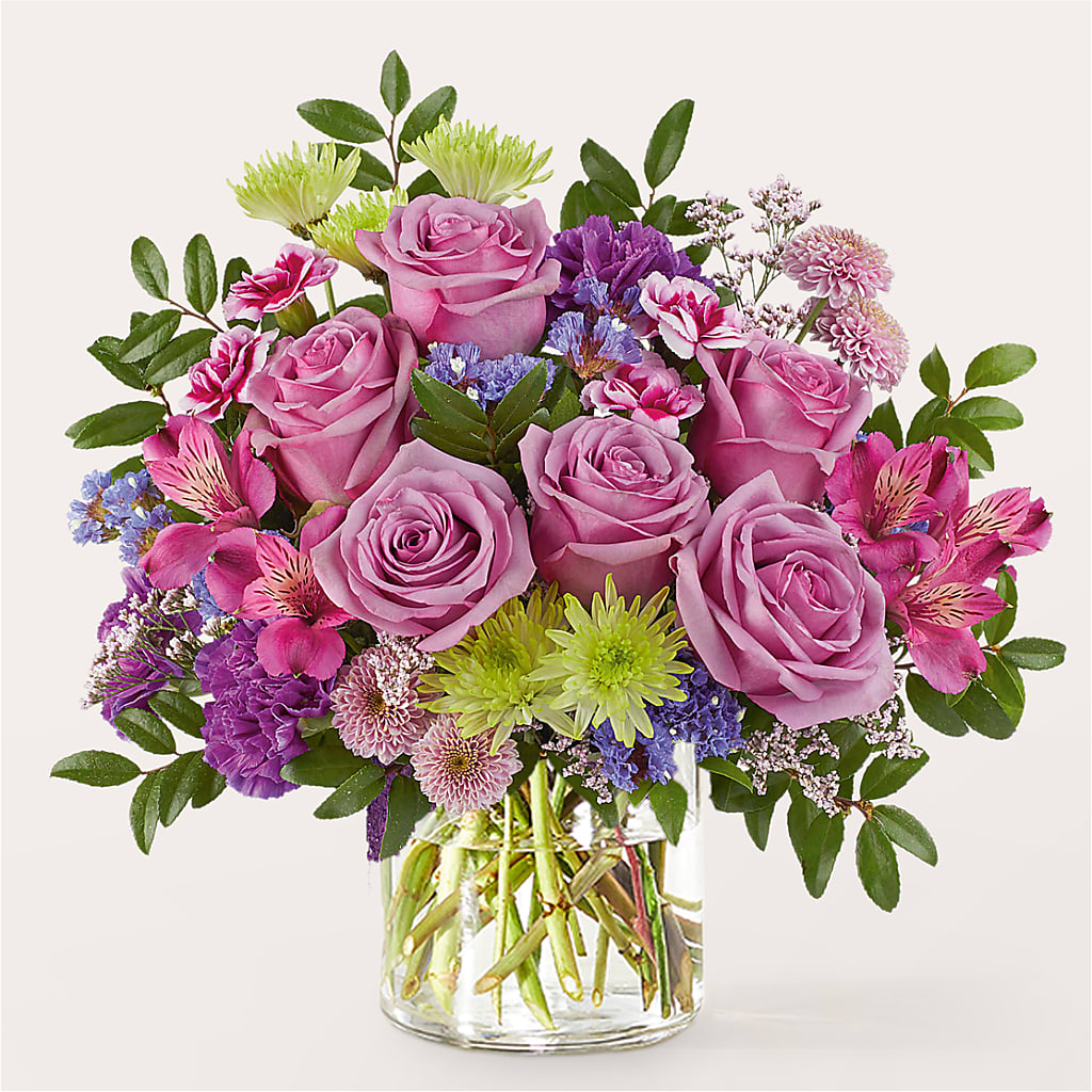 Glass Half Full Bouquet – CHARLY'S FLOWERS, San Jose CA