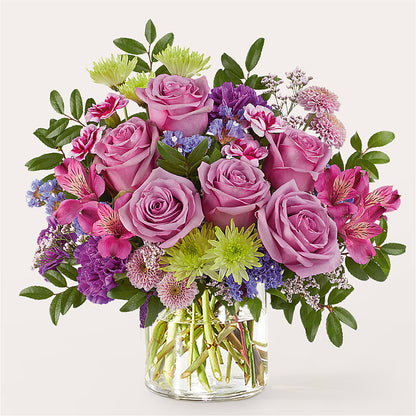 Glass Half Full Bouquet – CHARLY'S FLOWERS, San Jose CA