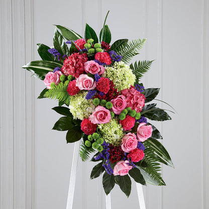 Refreshing Mix Standing Spray – CHARLY'S FLOWERS, San Jose CA