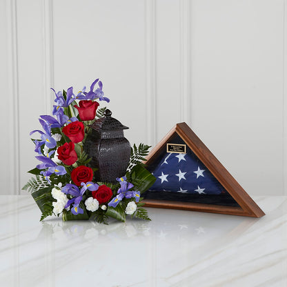 Patriotic Tribute Arrangement – CHARLY'S FLOWERS, San Jose CA