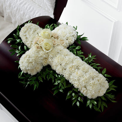 Peaceful Memories Casket Spray (Standard) – CHARLY'S FLOWERS, San Jose CA