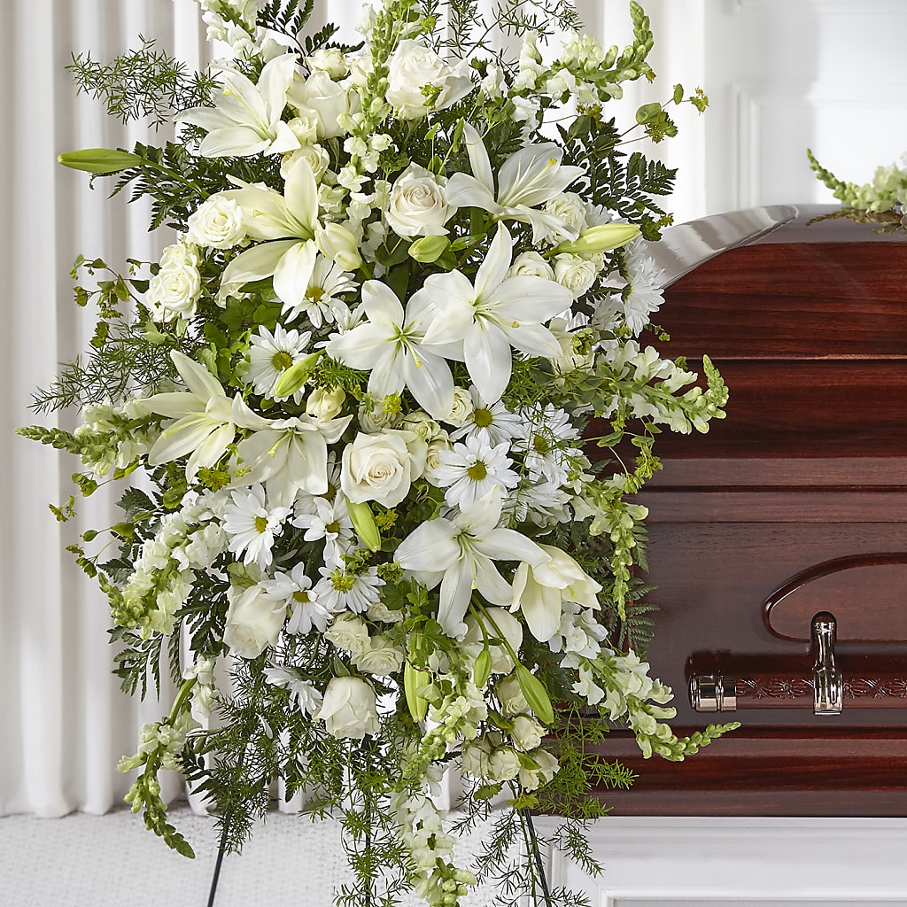 Loving Thoughts Standing Spray – CHARLY'S FLOWERS, San Jose CA