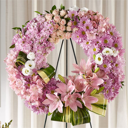Gift of Warmth Wreath – CHARLY'S FLOWERS, San Jose CA