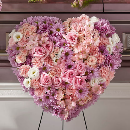 Heaven's Light Heart – CHARLY'S FLOWERS, San Jose CA