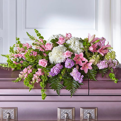 Life's Gratitude Casket Spray – CHARLY'S FLOWERS, San Jose CA