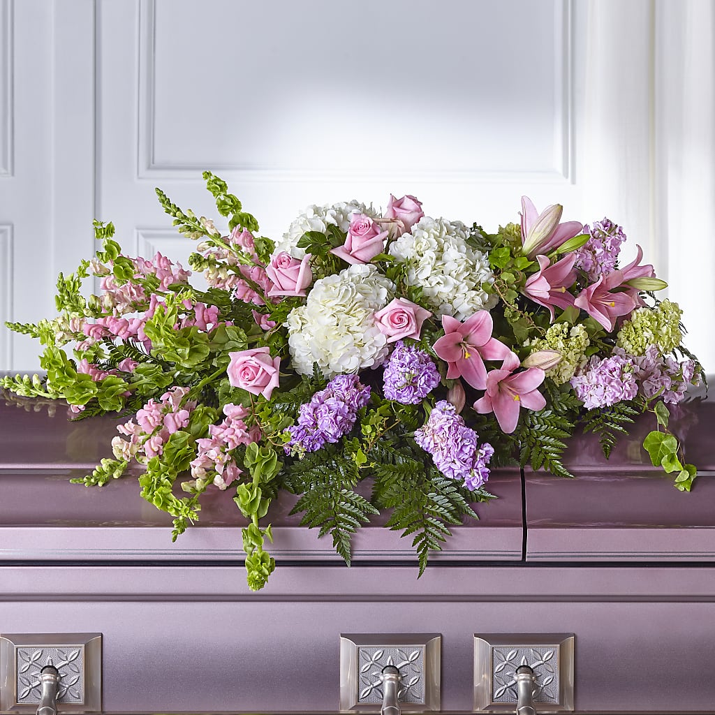 Life's Gratitude Casket Spray – CHARLY'S FLOWERS, San Jose CA
